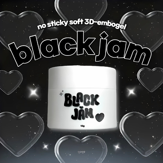 YOGO MAYO Black Jam 3D Black Embo Clay