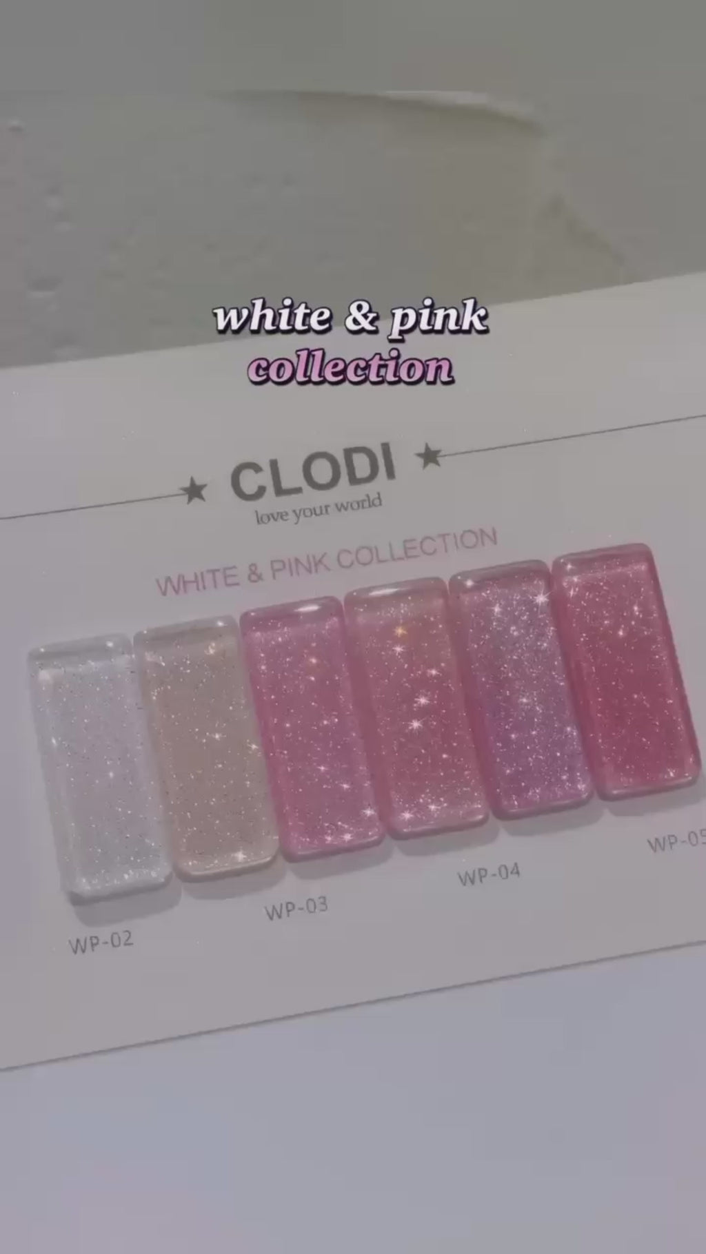 CLODI White and Pink Collection (Tik išankstinis užsakymas)